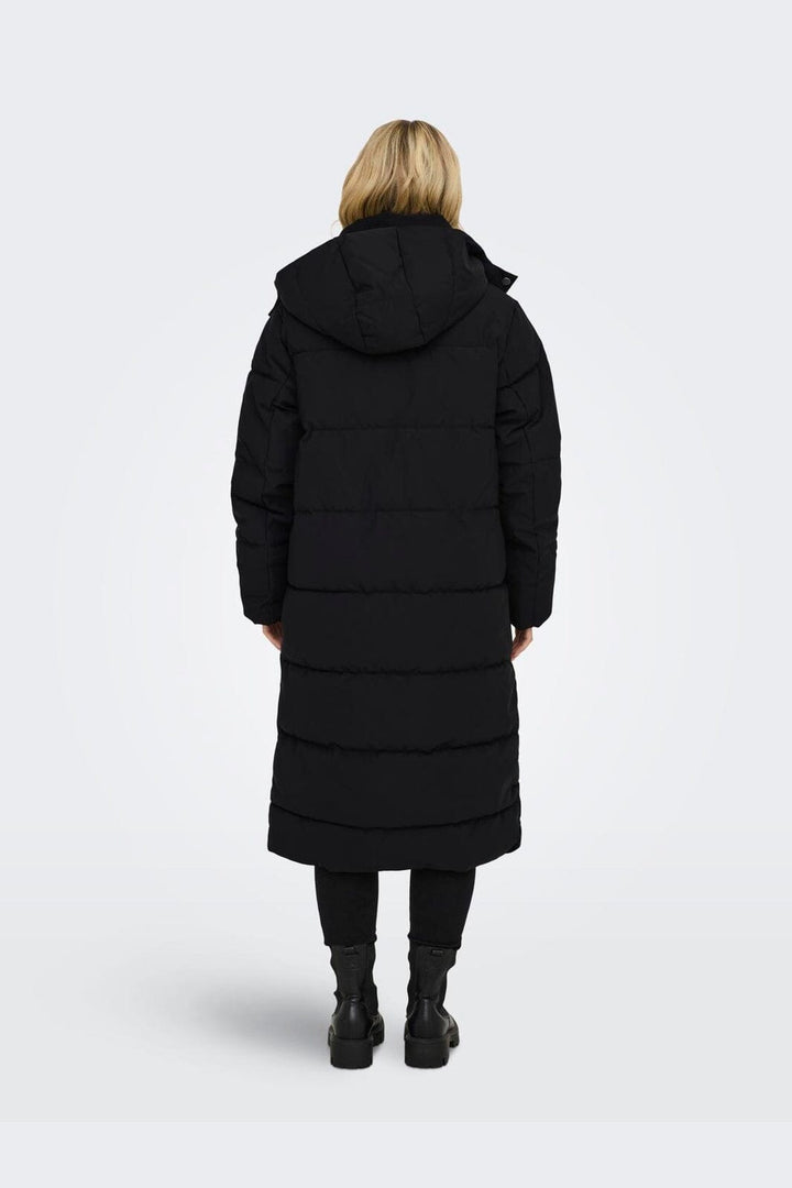JDY - Jdymaja Long Padded Jacket Yfm - 4734295 Black Dtm Jdy Lining