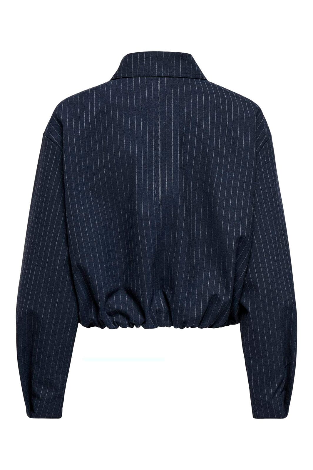 JDY - Jdymegan L/S Bomber Shacket - 5166533 Navy Blazer Pinstripe White