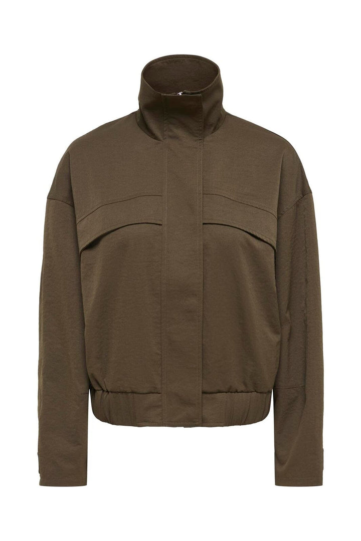 JDY - Jdynaomi L/S Jacket - 5136769 Chocolate Brown