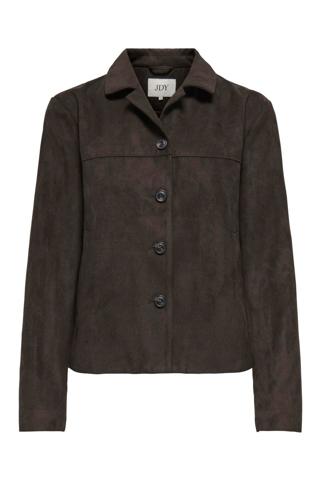 JDY - Jdynico Faux Suede Jacket Sgo - 4831982 Chocolate Torte