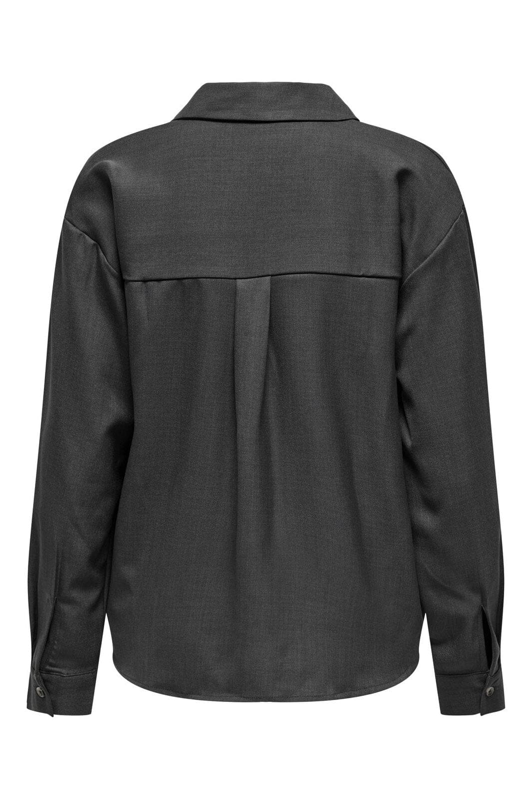 JDY - Jdynina L/S Shirt - 4772636 Dark Grey Melange
