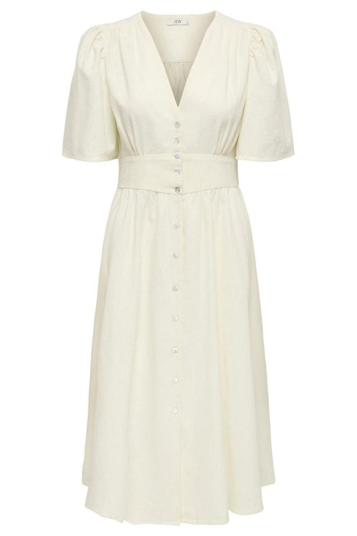 JDY - Jdynora 2/4 Midi Dress - 4937545 Overcast Kjoler 
