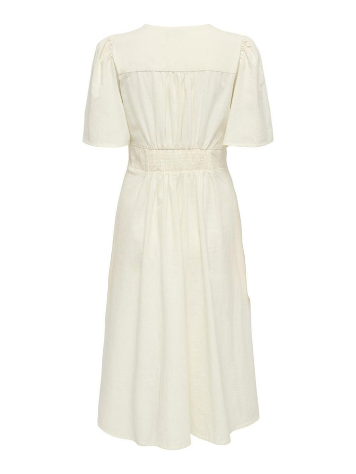 JDY - Jdynora 2/4 Midi Dress - 4937545 Overcast