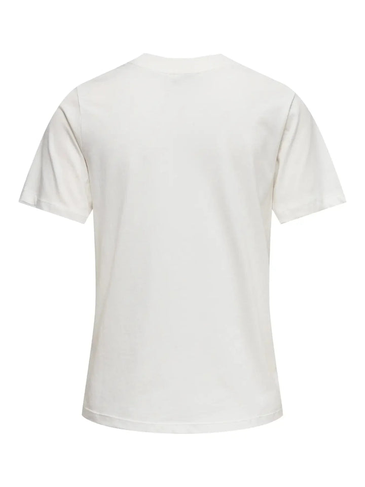 JDY - Jdypisa S/S Print Top - 4998329 Cloud Dancer Dog T-shirts 
