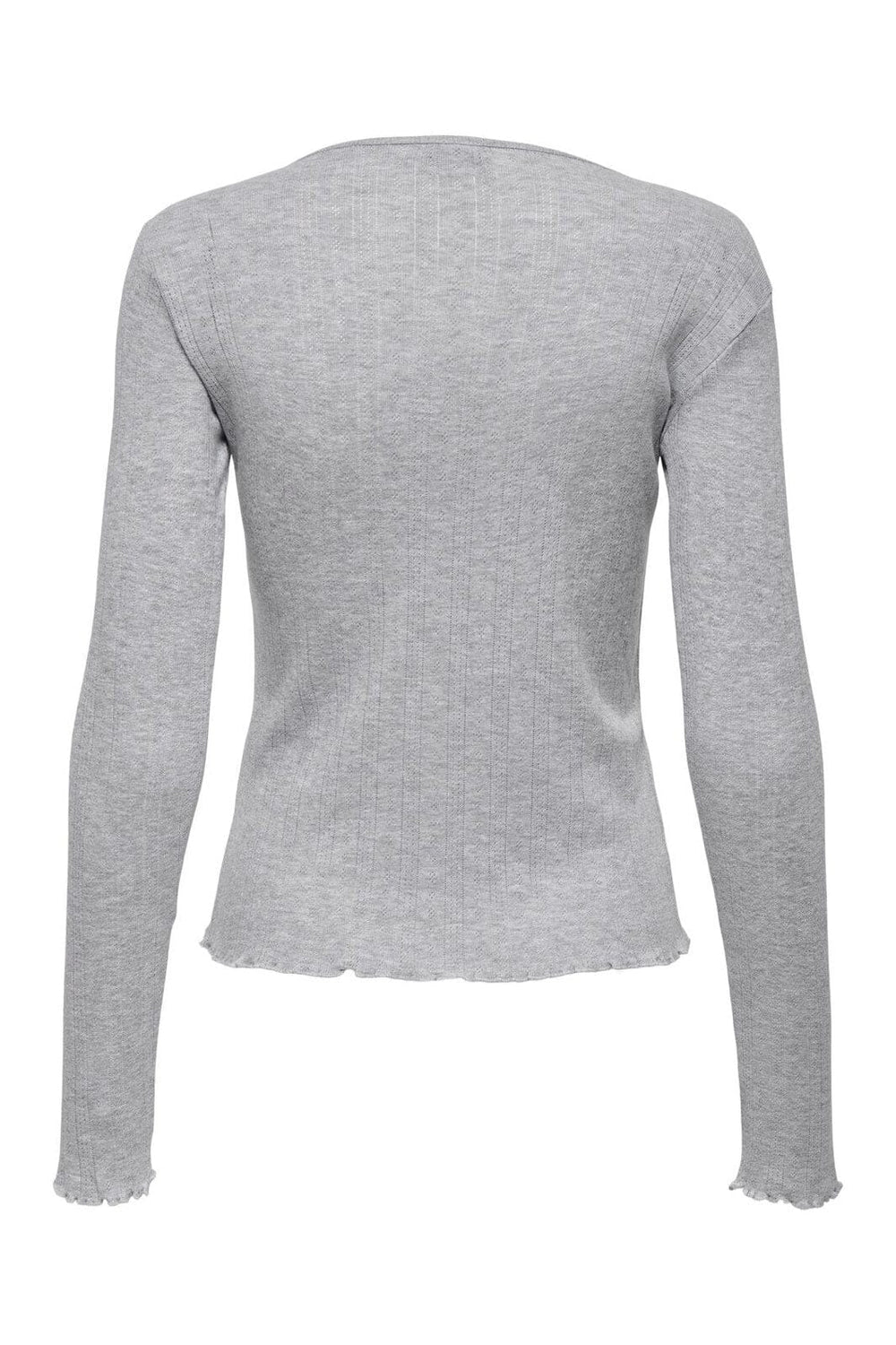 JDY - Jdysalsa Life L/S New Cardigan Dia - 4679445 Light Grey Melange