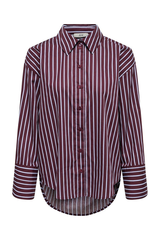 JDY - Jdyserena L/S Shirt - 5083220 Port Royale Cashmere Blue&Cloud Dancer