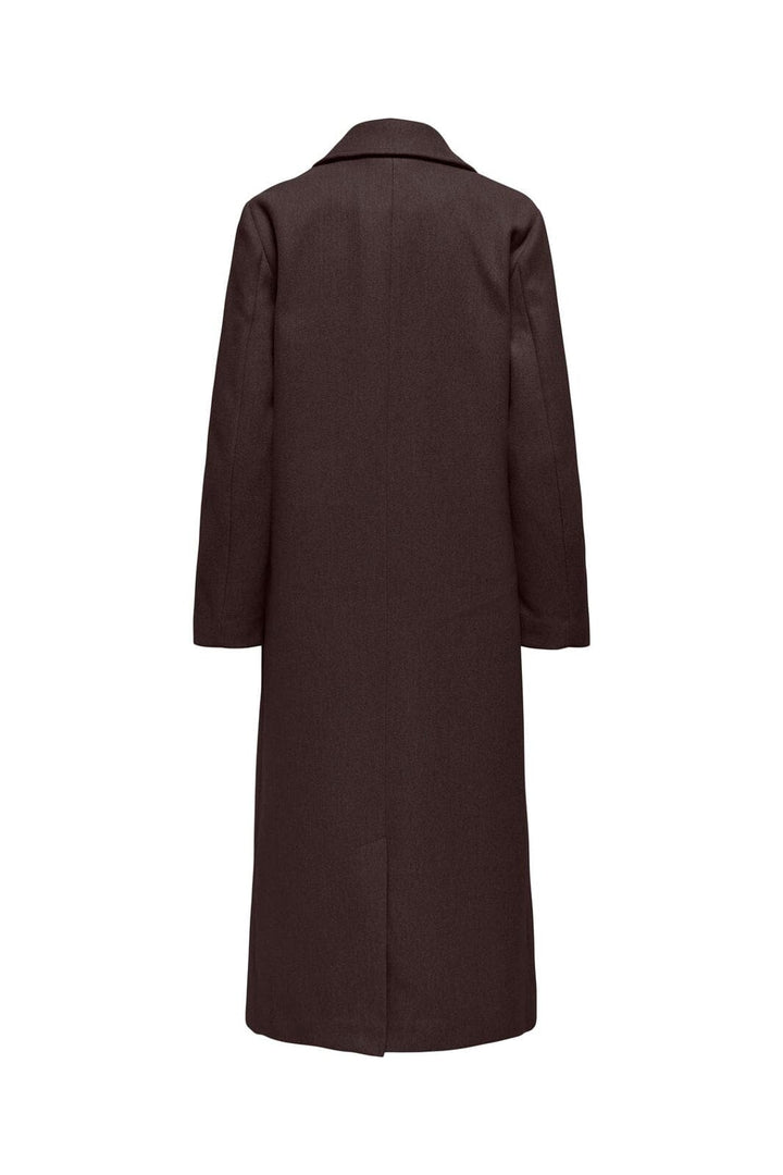 JDY - Jdyviola Life X-Long Coat Hab - 5104904 Chocolate Torte