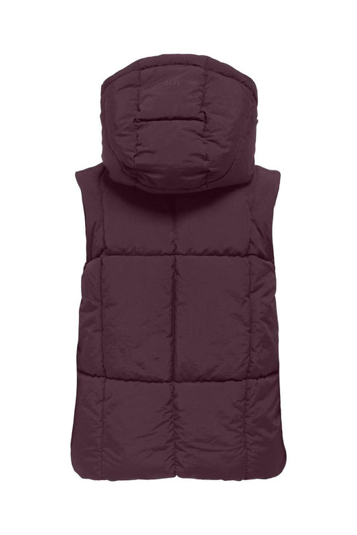 JDY - Jdywonder Short Hood Waistcoat Sij - 4868314 Fig