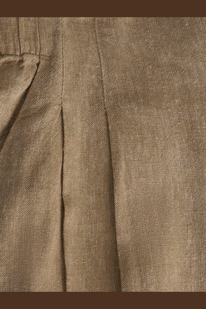 Jjxx - Jxalmira Linen Blend Pant Ln - 4919742 Silver Mink