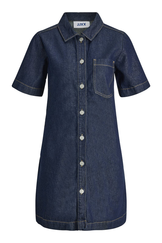 Jjxx - Jxamara A Shape Ss Dress R300 Ln - 4875331 Dark Blue Denim