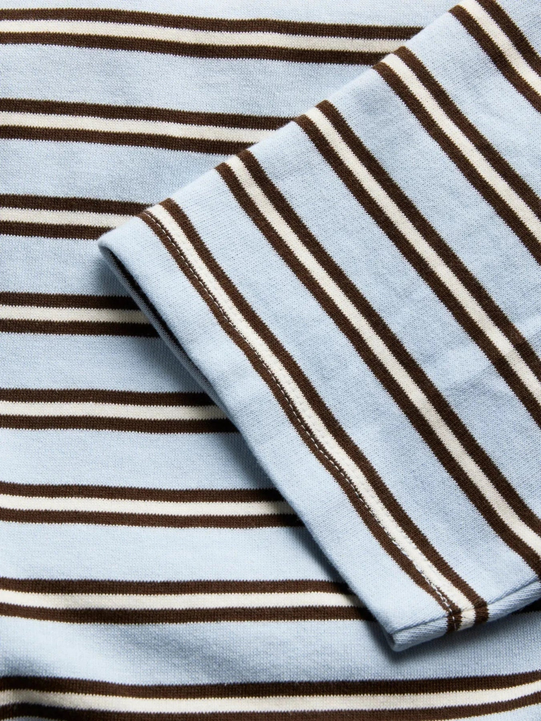 Jjxx - Jxbillie Loose Ls Stripe Sweat Swt - 5093801 Skyway Vanilla Ice/Demitasse Bluser 