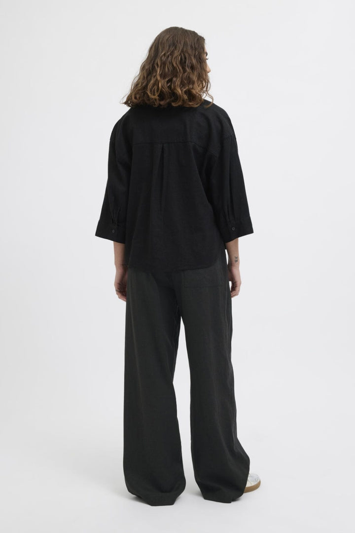 Jjxx - Jxbreeze Flora Summer Pants Sn - 4653035 Black Bukser 