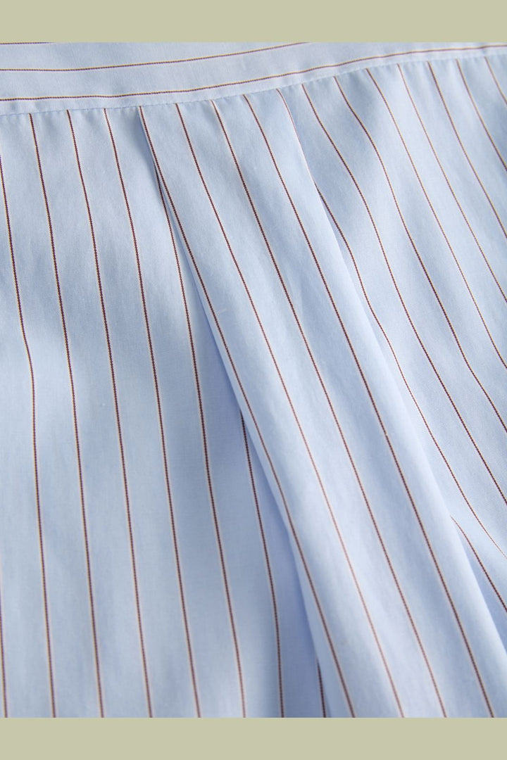 Jjxx - Jxcaro Poplin Ls Blouse - 4954863 Skyway Cabernet + Blanc De Blanc