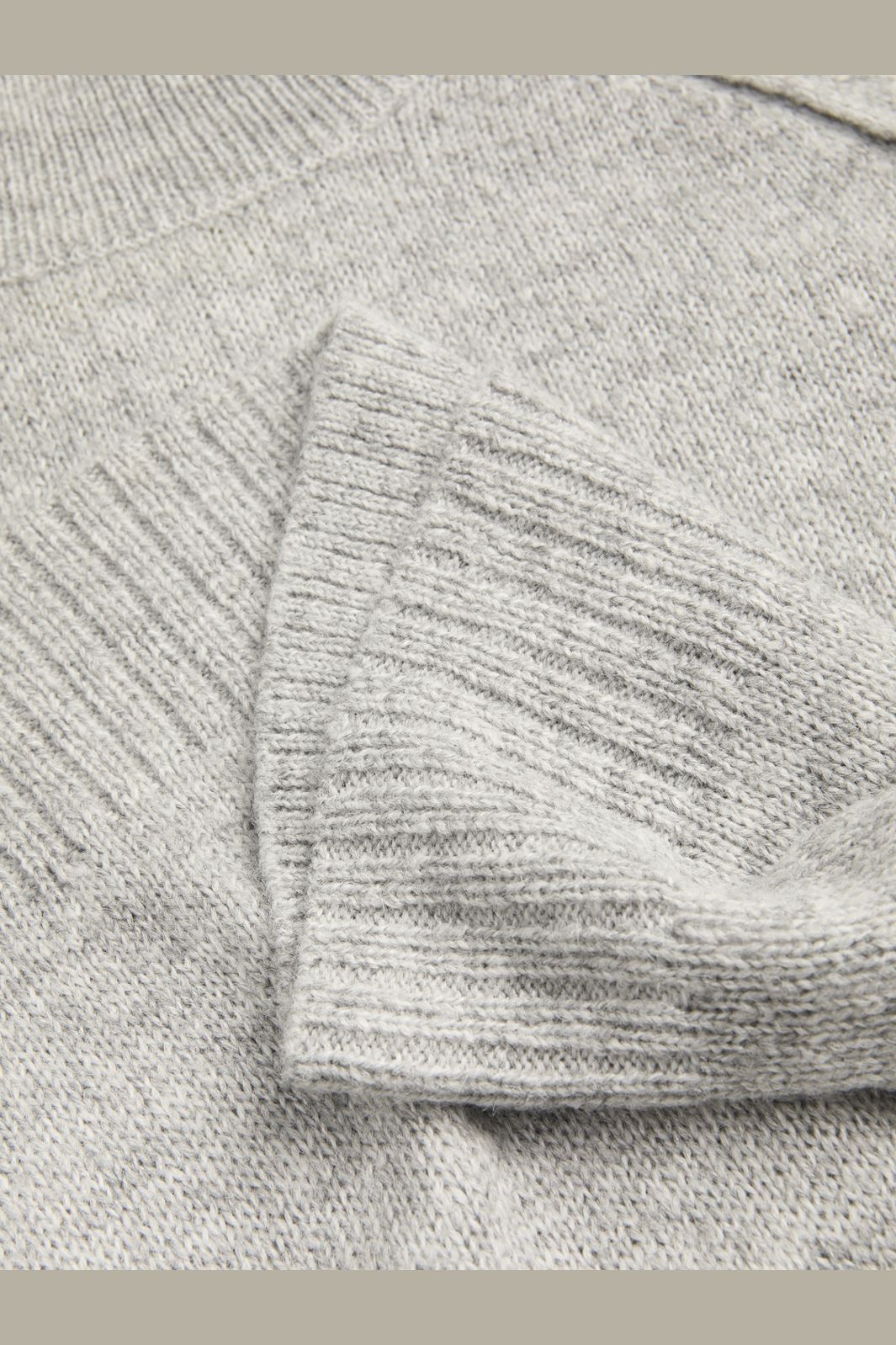 Jjxx - Jxellinora Raglan Roll Neck Knit Ln - 4815075 Light Grey Melange