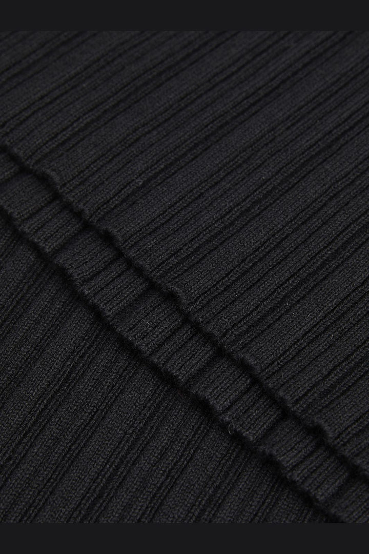 Jjxx - Jxhadley Tight Ss Polo Knit - 4791542 Black