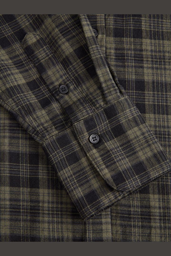Jjxx - Jxjamie Check Flannel Ls Shirt - 5230193 Black Olive Night