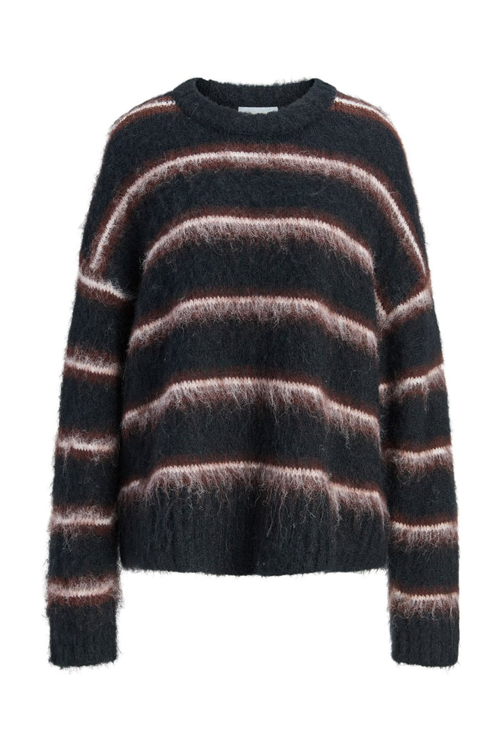 Jjxx - Jxjoe Crew Neck Knit - 5138874 Night Sky /Multi Stripes
