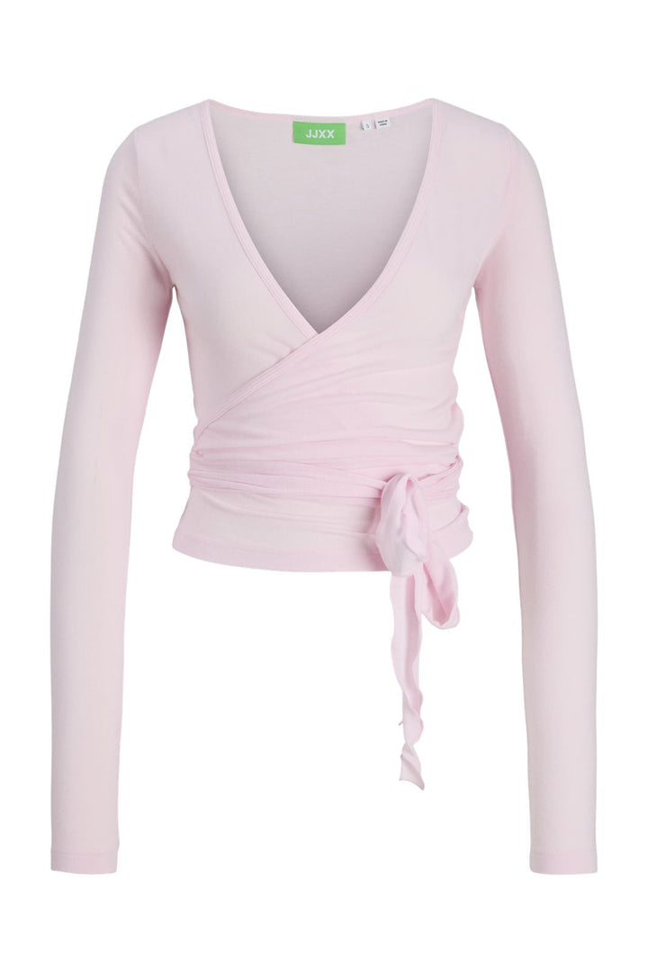 Jjxx - Jxluna Wrap Ls Cardigan - 4989419 Pink-A-Boo