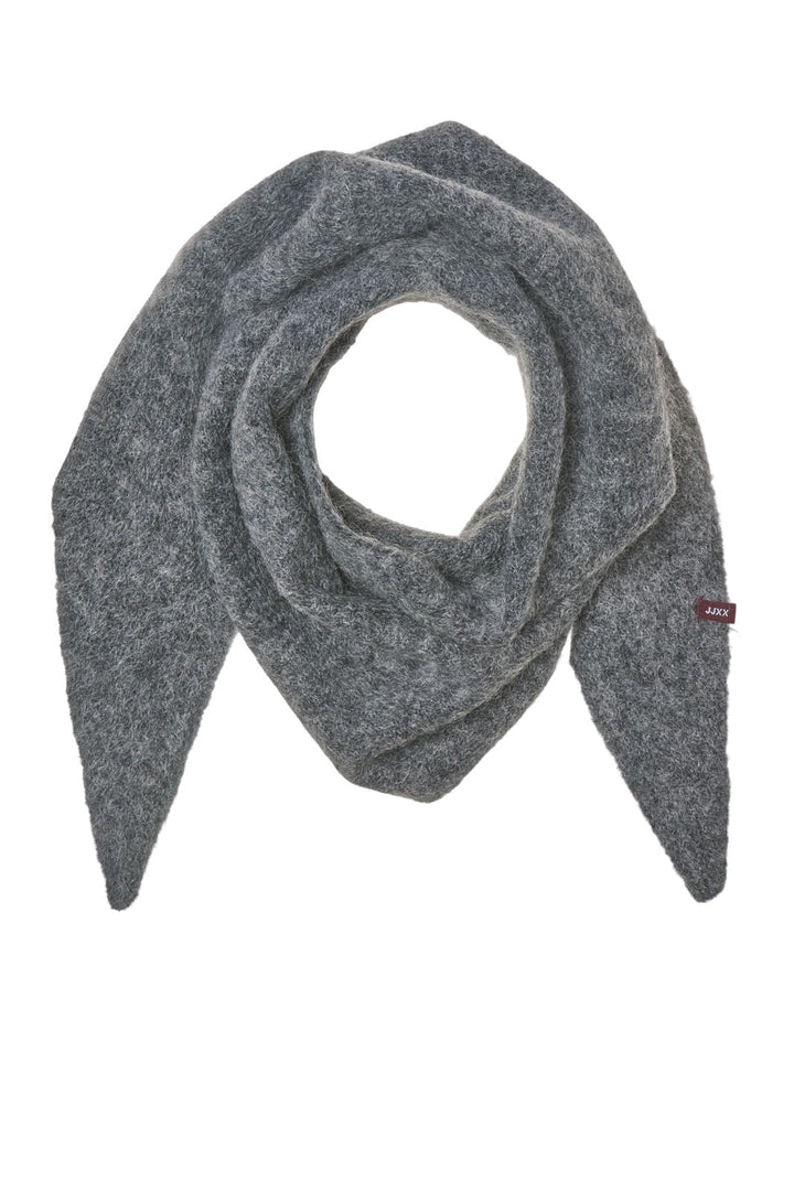 Jjxx - Jxmarsha Wool Blend Scarf Knit - 5121095 Dark Grey Melange