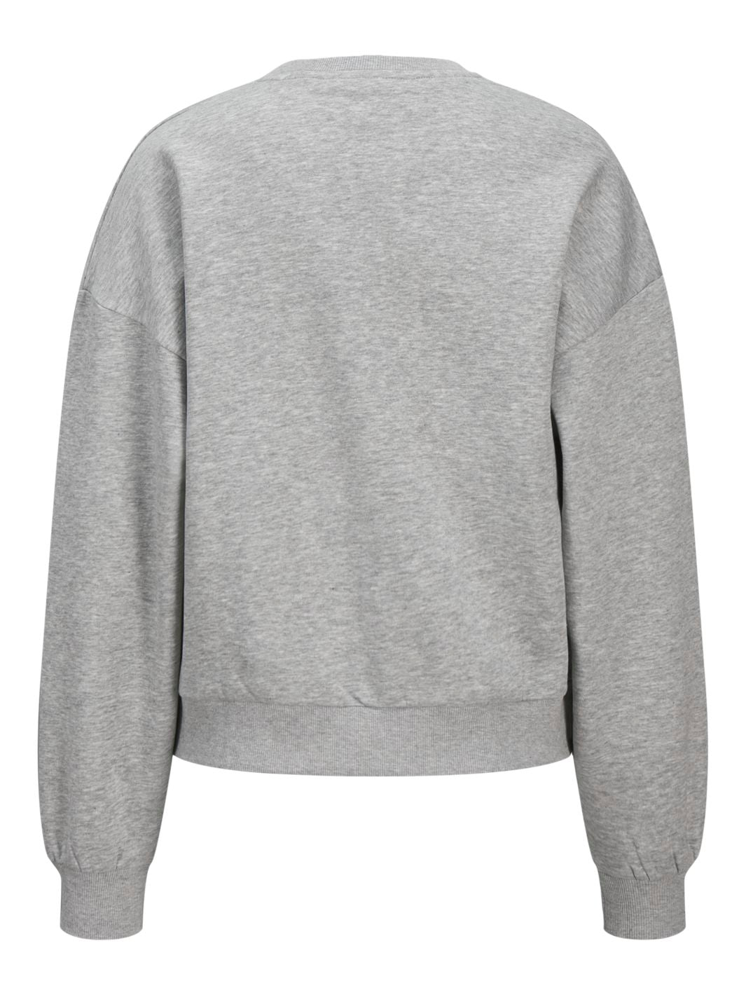 Jjxx - Jxmerle Rlx Short Ls Crew Swt Ln - 4808930 Light Grey Melange Saint Tropez