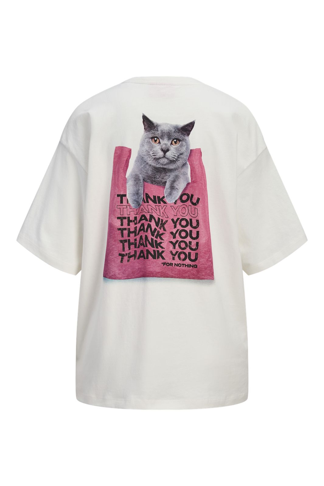 Jjxx - Jxmillow Loose Ss Tee Sp226 - 4979722 Sugar Swizzle Thank You For Nothing