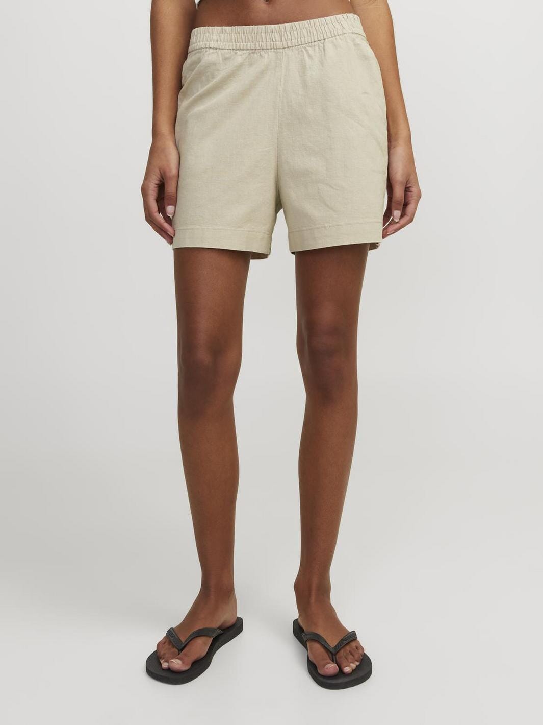 Jjxx - Jxpoppy Summer Shorts - 4517096 Feather Gray
