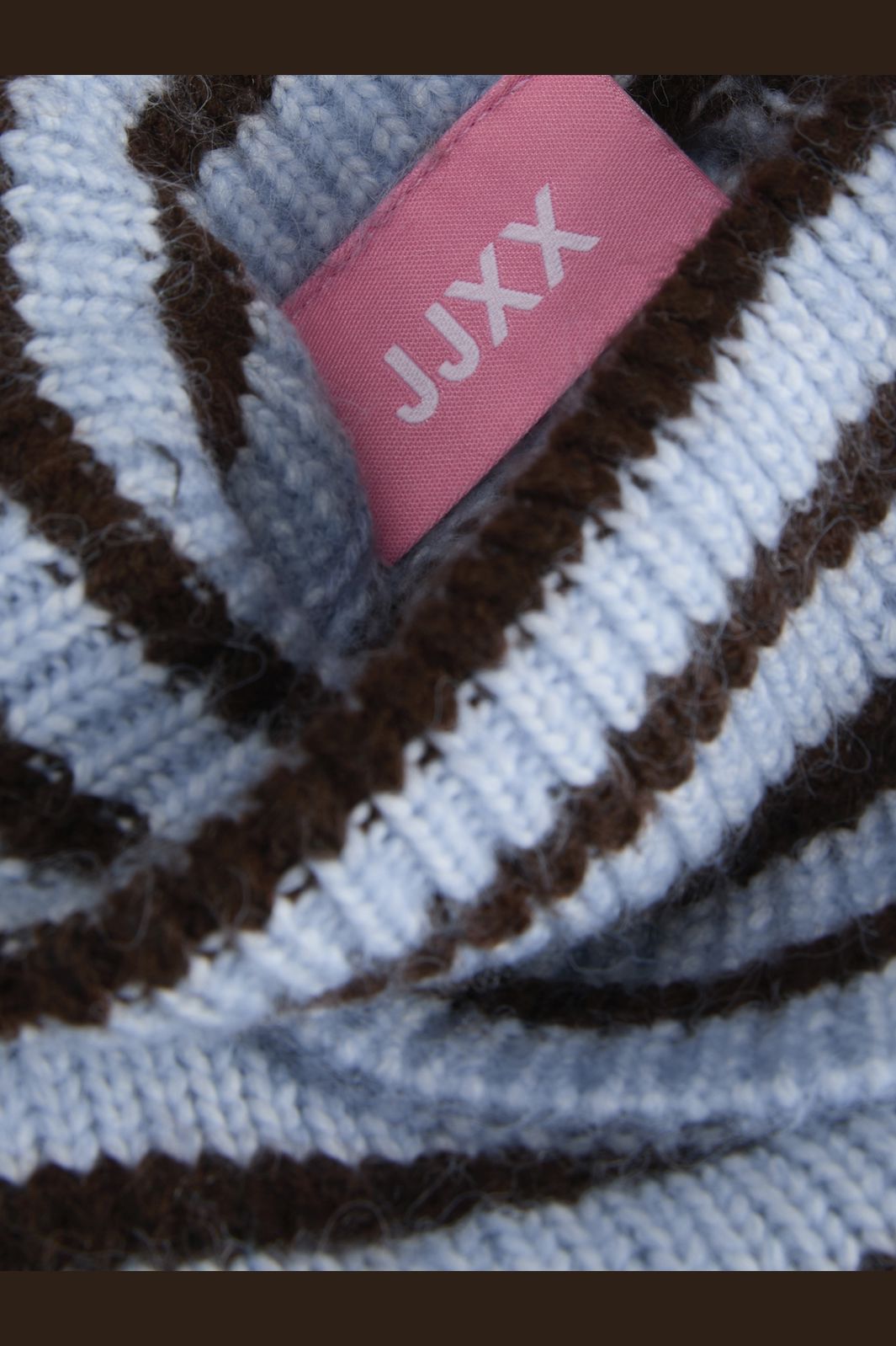 Jjxx - Jxrosanna Roll Neck Knit - 5128813 Ashley Blue / Demitasse