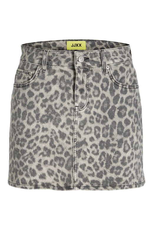 Jjxx - Jxsarah Laura Leo Skirt - 4766492 Thunderstorm Leopard