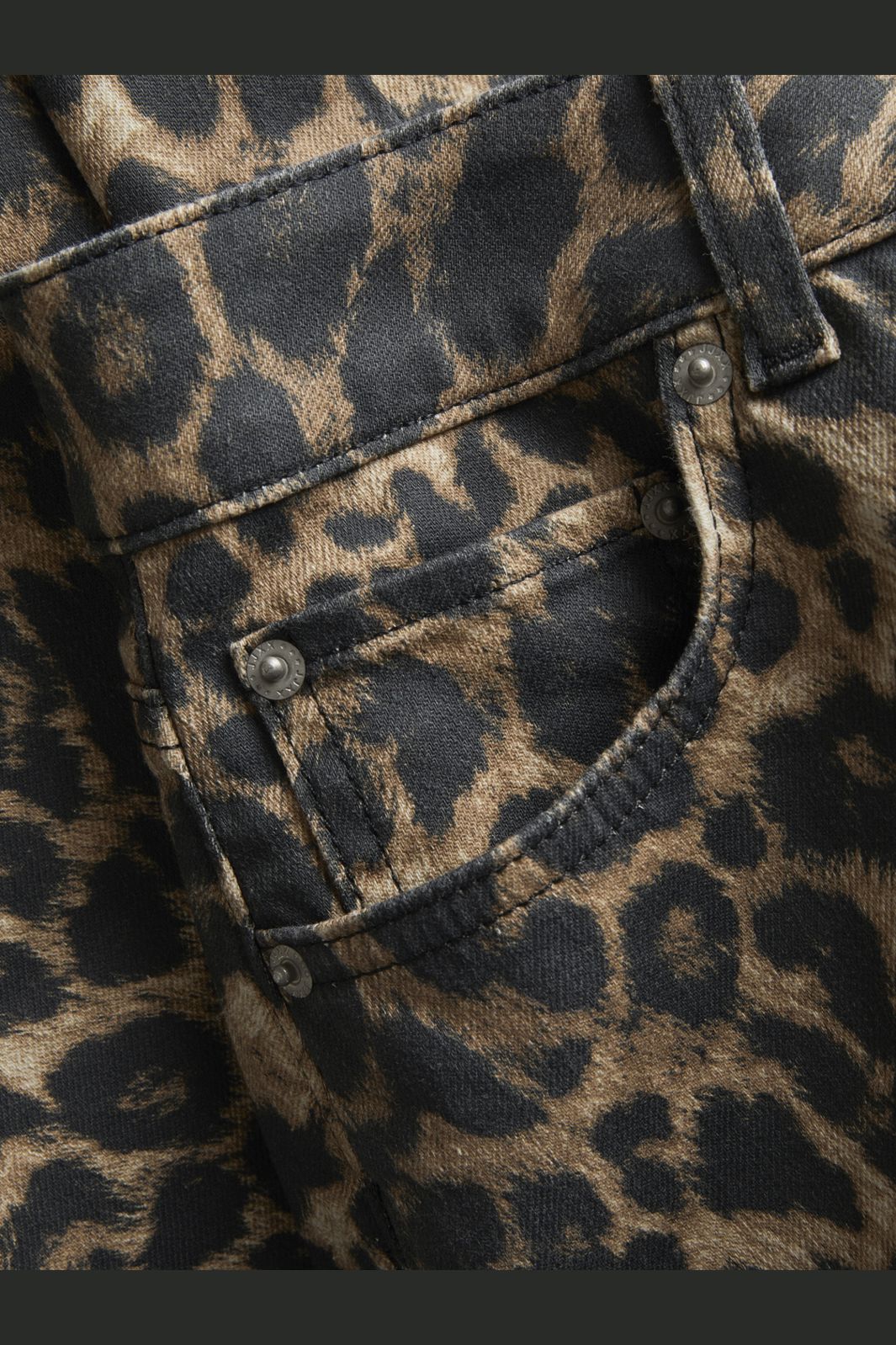 Jjxx - Jxsarah Wide Pant Sn - 4702530 Cornstalk Leopard