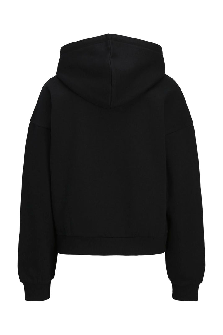 Jjxx - Jxstudio Vesterbro Ls Rlx Hood Swt - 4846035 Black Bright White Jjxx Studio