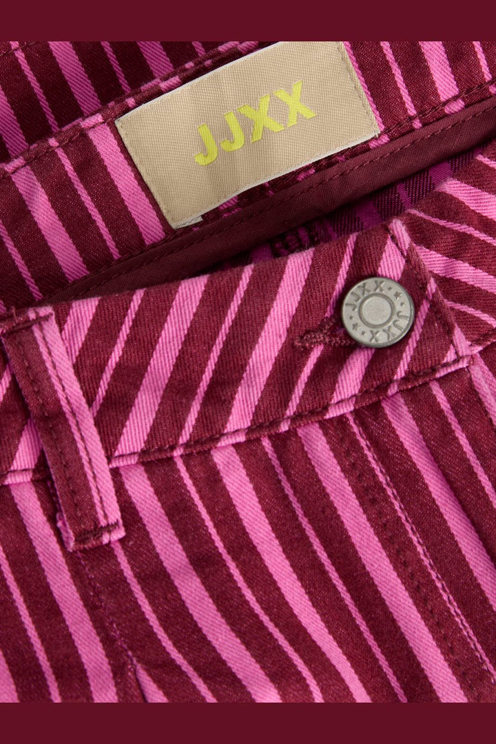 Jjxx - Jxthea Maddy Shorts Sn - 4917959 Cabernet Fiji Flower