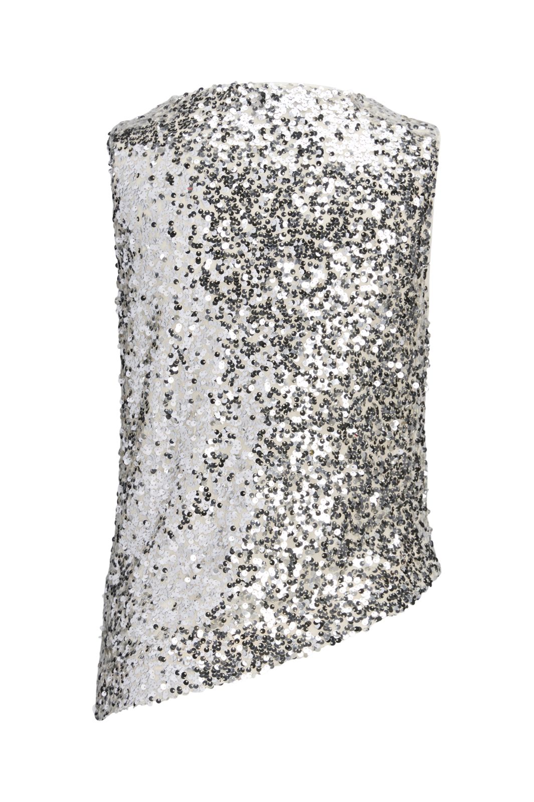 Jjxx - Jxzola Sequin Sl Top - 5108019 Silver