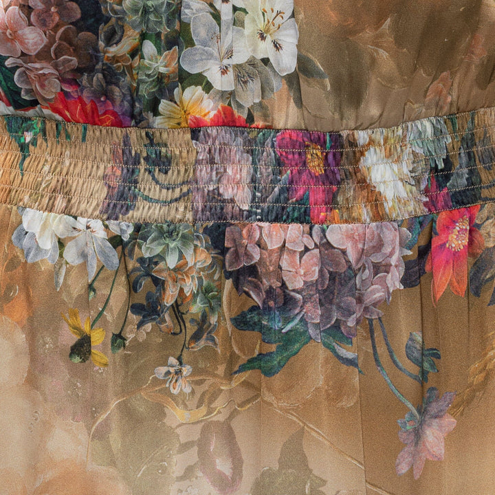 Karmamia - Aura Dress 2386 - Gold Blossom Kjoler 