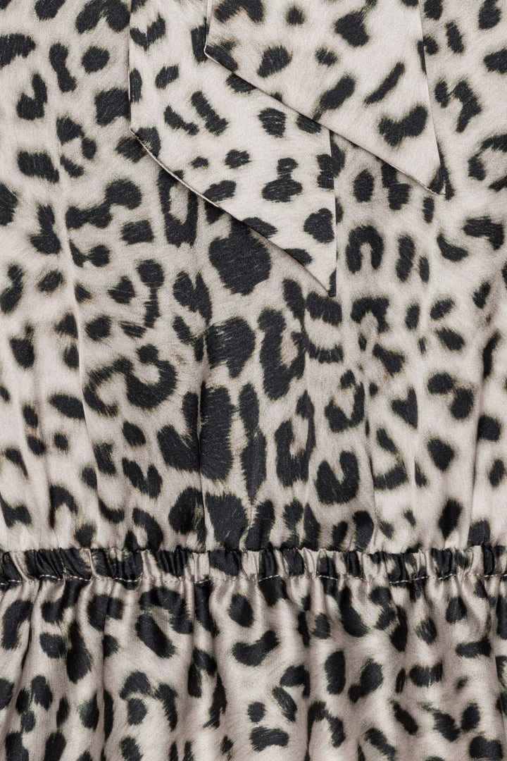Karmamia - Ava Maxi Dress 2181 - Nude Leopard Kjoler 