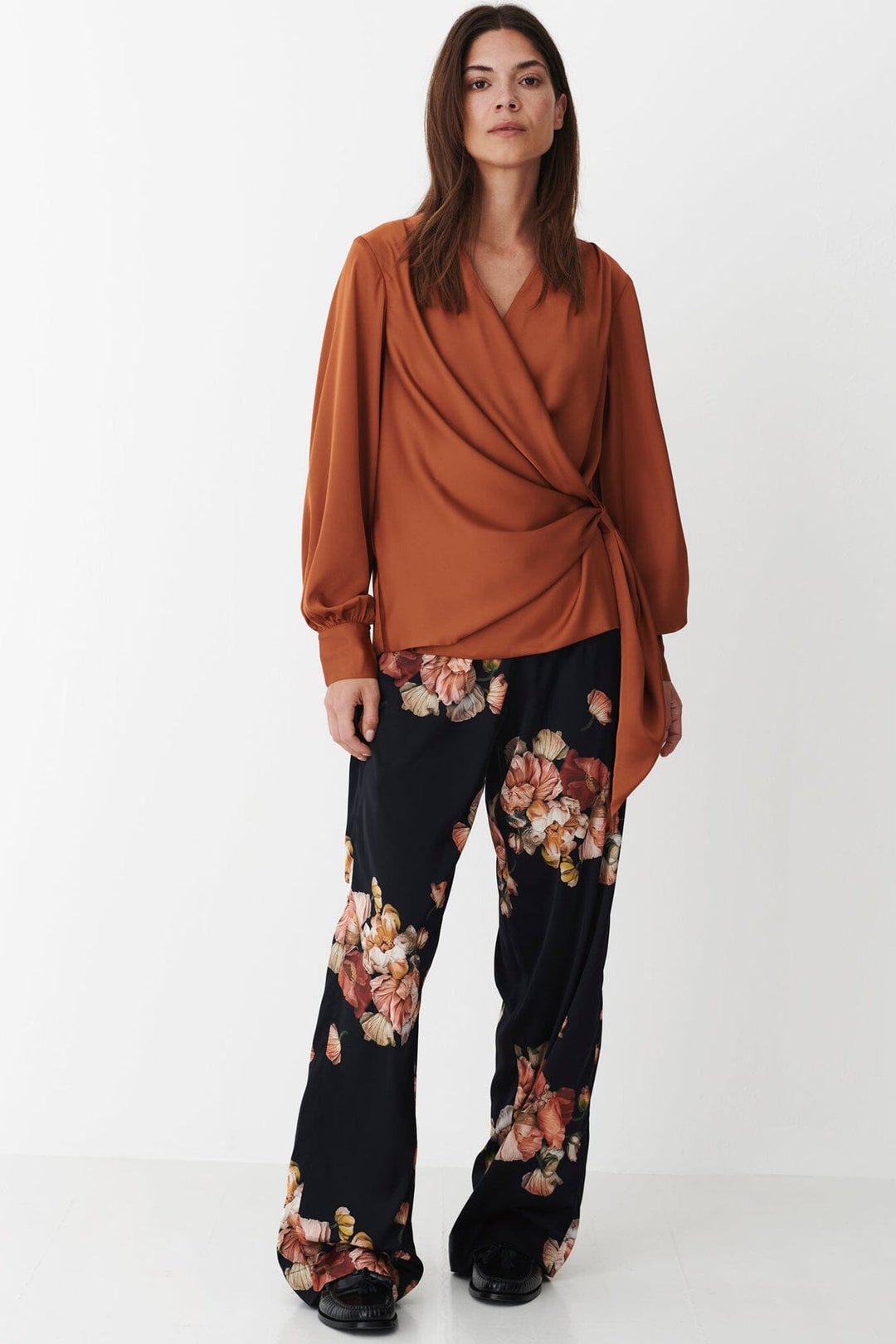 Karmamia - Ines Blouse 2205 - Copper Bluser 