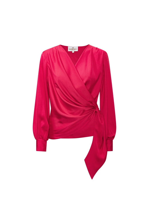 Karmamia - Ines Blouse 2378 - Raspberry Pink
