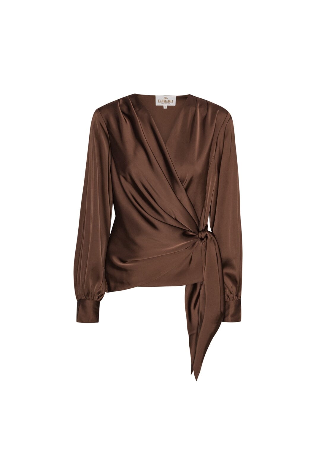 Karmamia - Ines Blouse 2571 - Semi Rich Brown