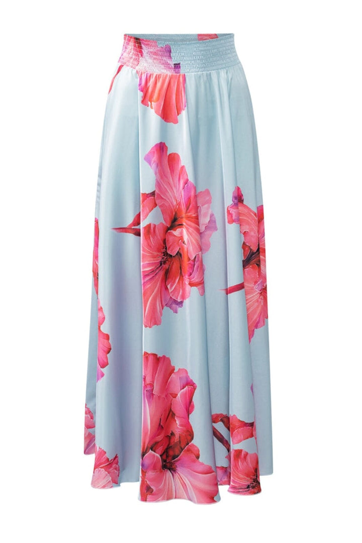 Karmamia - Savannah Skirt 2371 - Fuchsia Maxi Flower