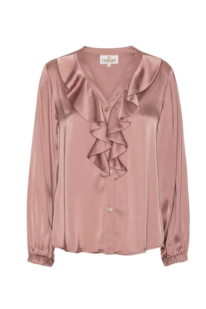 Karmamia - Sophia Blouse 2217 - Semi Rich Vintage Rose