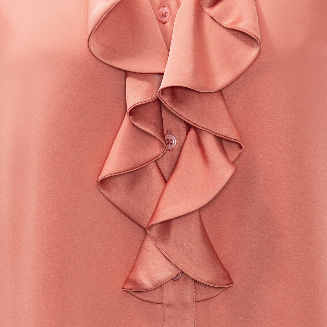 Karmamia - Sophia Blouse (Short) 2395 - Semi Rich Peach T-shirts 