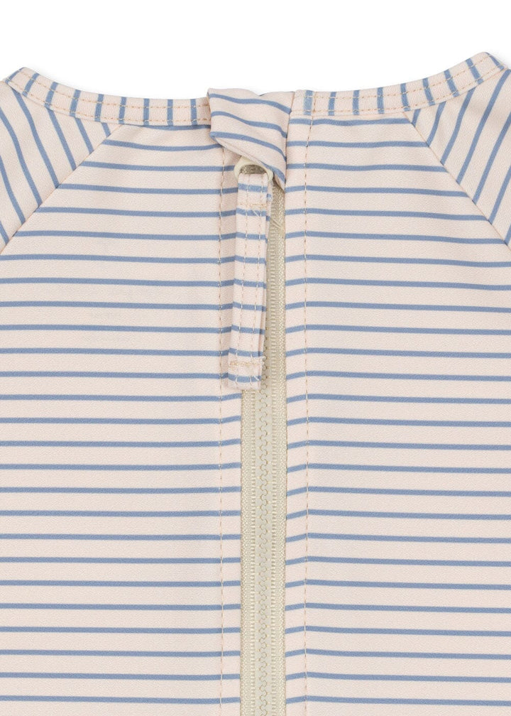 Konges Sløjd - Aster Onesie Grs Ks104642 - Stripe Bluie Bodystockings 