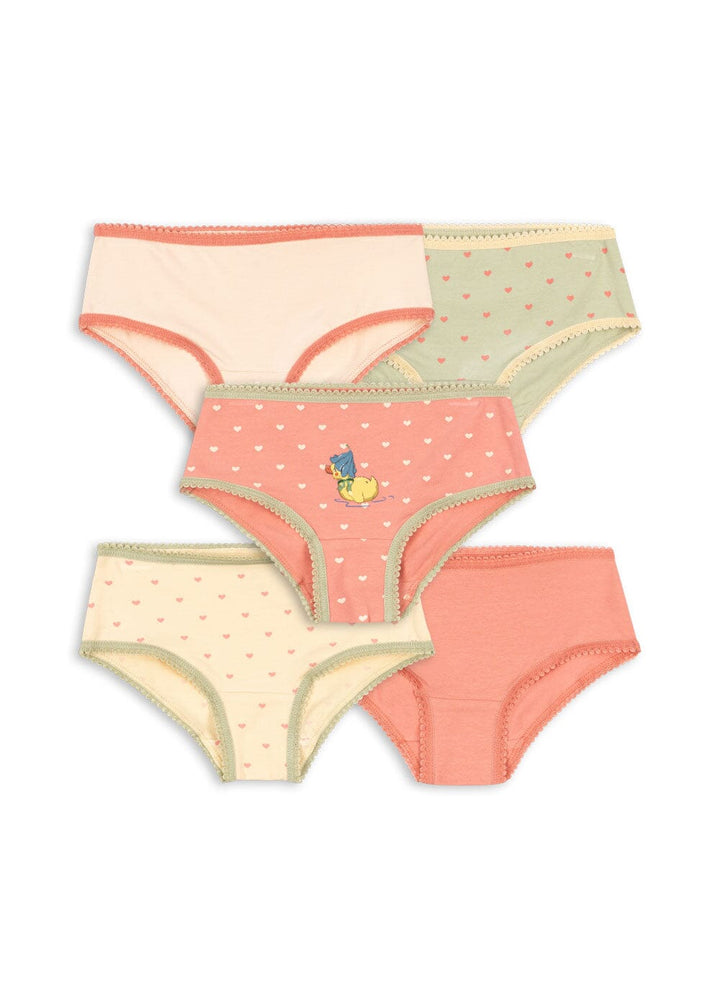 Konges Sløjd - Basic 5 Pack Girl Underpants Gots Ks105894 - Girl Mix Pack