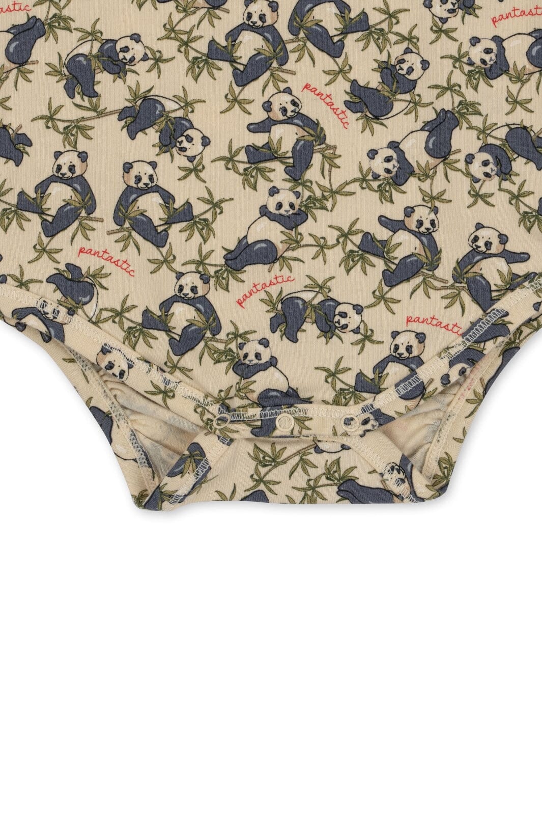 Konges Sløjd - Basic Ls Body Gots - Panda Bodystockings 