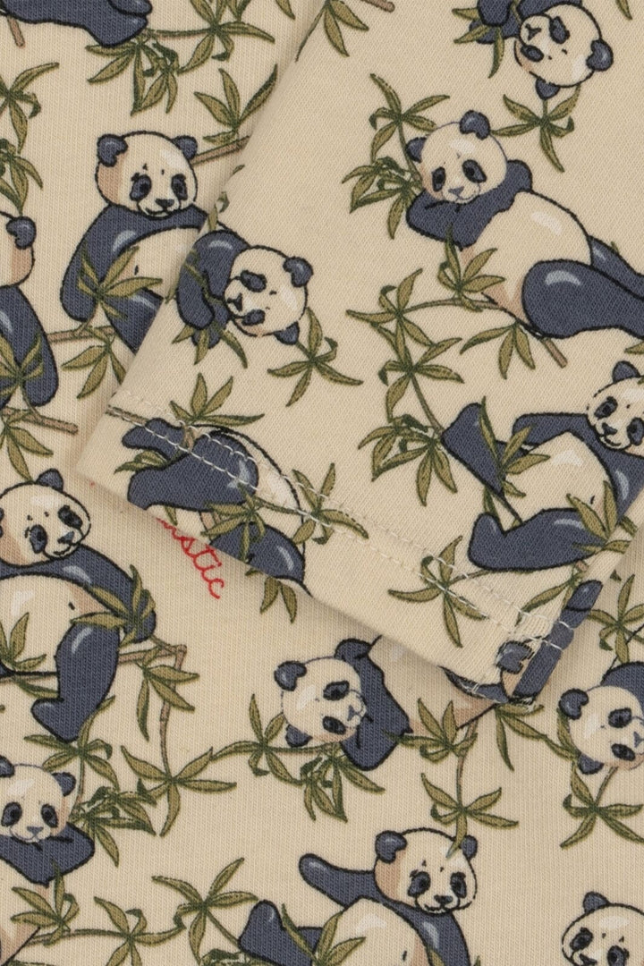 Konges Sløjd - Basic Ls Body Gots - Panda Bodystockings 