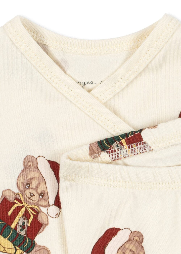 Konges Sløjd - Basic Newborn Set Gots Ks106382 - Teddy Bear