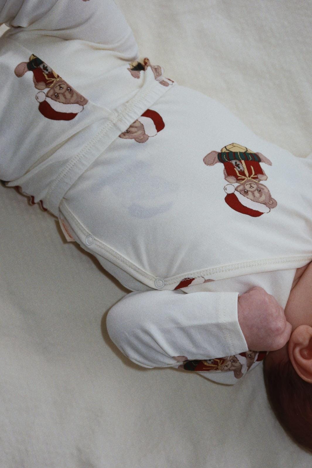 Konges Sløjd - Basic Newborn Set Gots Ks106382 - Teddy Bear Sæt 