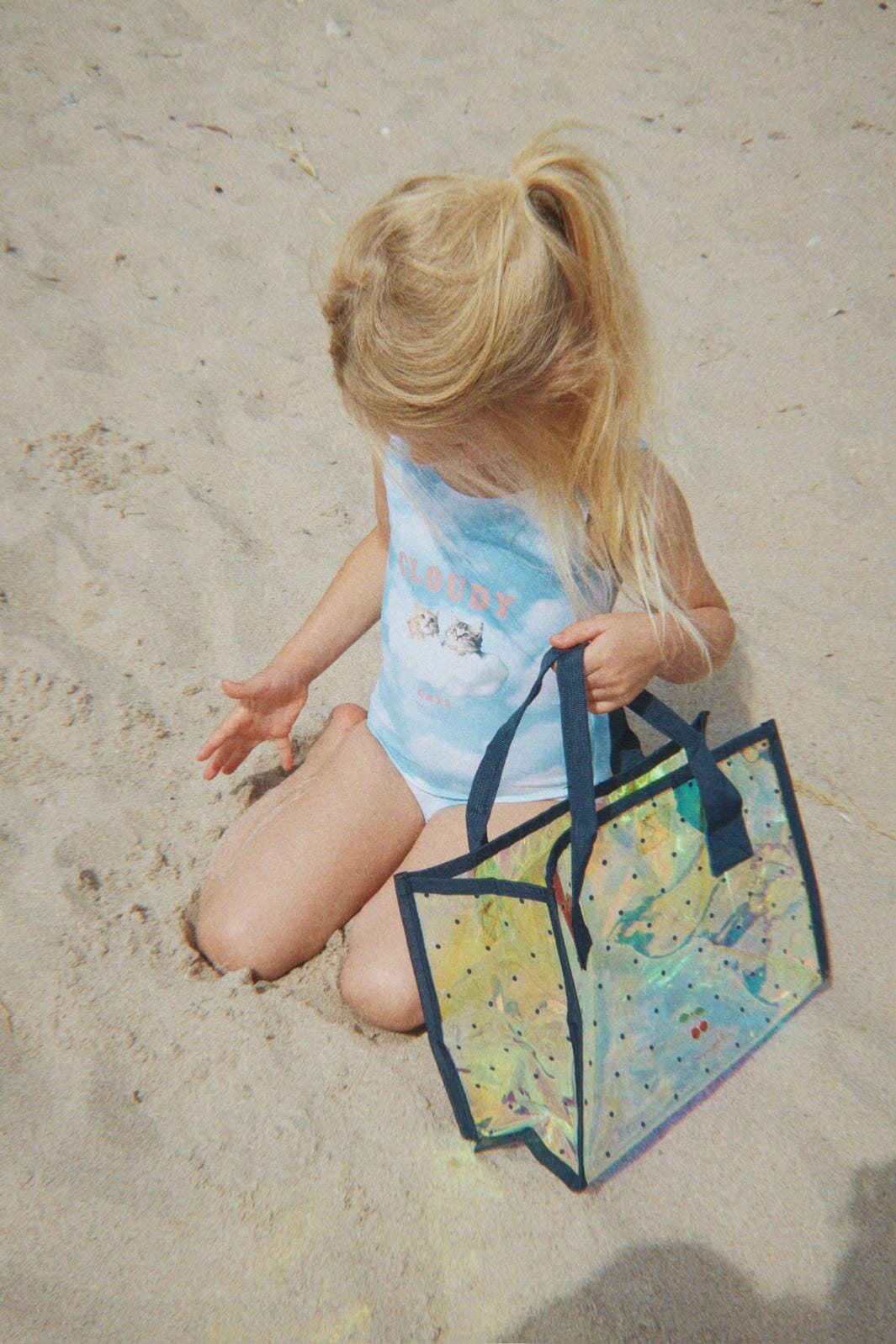 Konges Sløjd - Beach Bag Ks105286 - Navy Dot