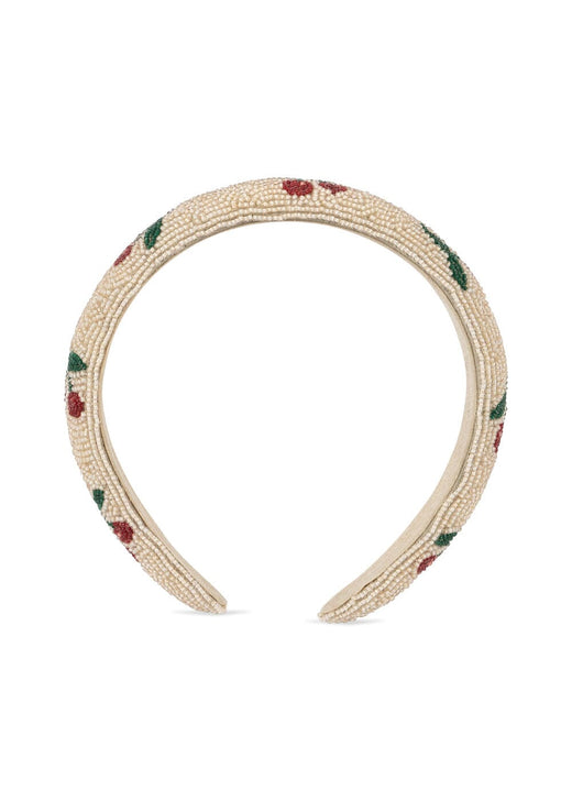Konges Sløjd - Beaded Hairbrace Ks104219 - Cherry Hårbånd 