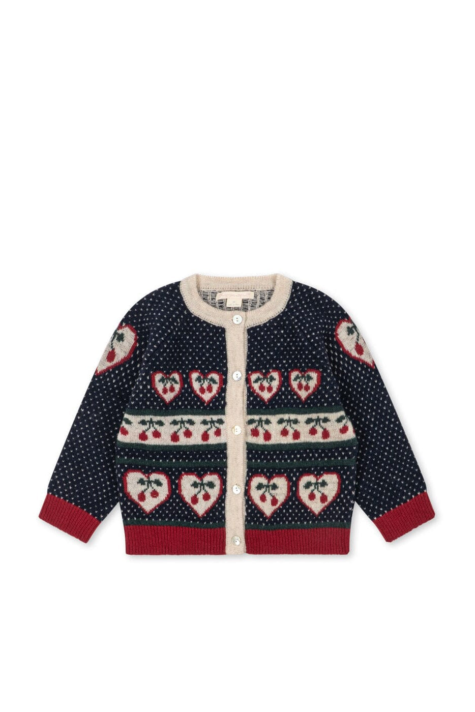 Konges Sløjd - Belou Cardigan Ks106392 - Cherry