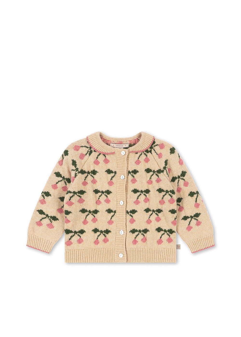 Konges Sløjd - Belou Collar Cardigan Ks105907 - Cherry